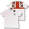View Item Lambretta Union Jack Flag Back Carnaby St S/S Pique Polo Shirt White